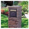 Column Locking Mailbox